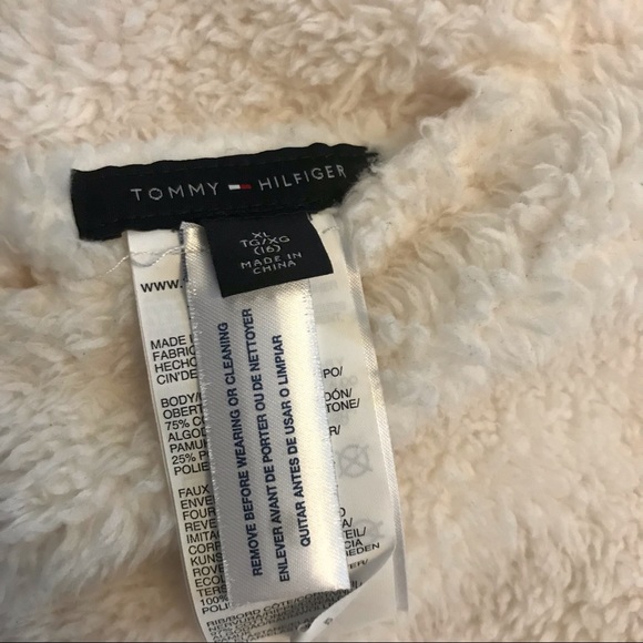 Tommy Hilfiger reversible teddy jacket girls - Picture 7 of 7